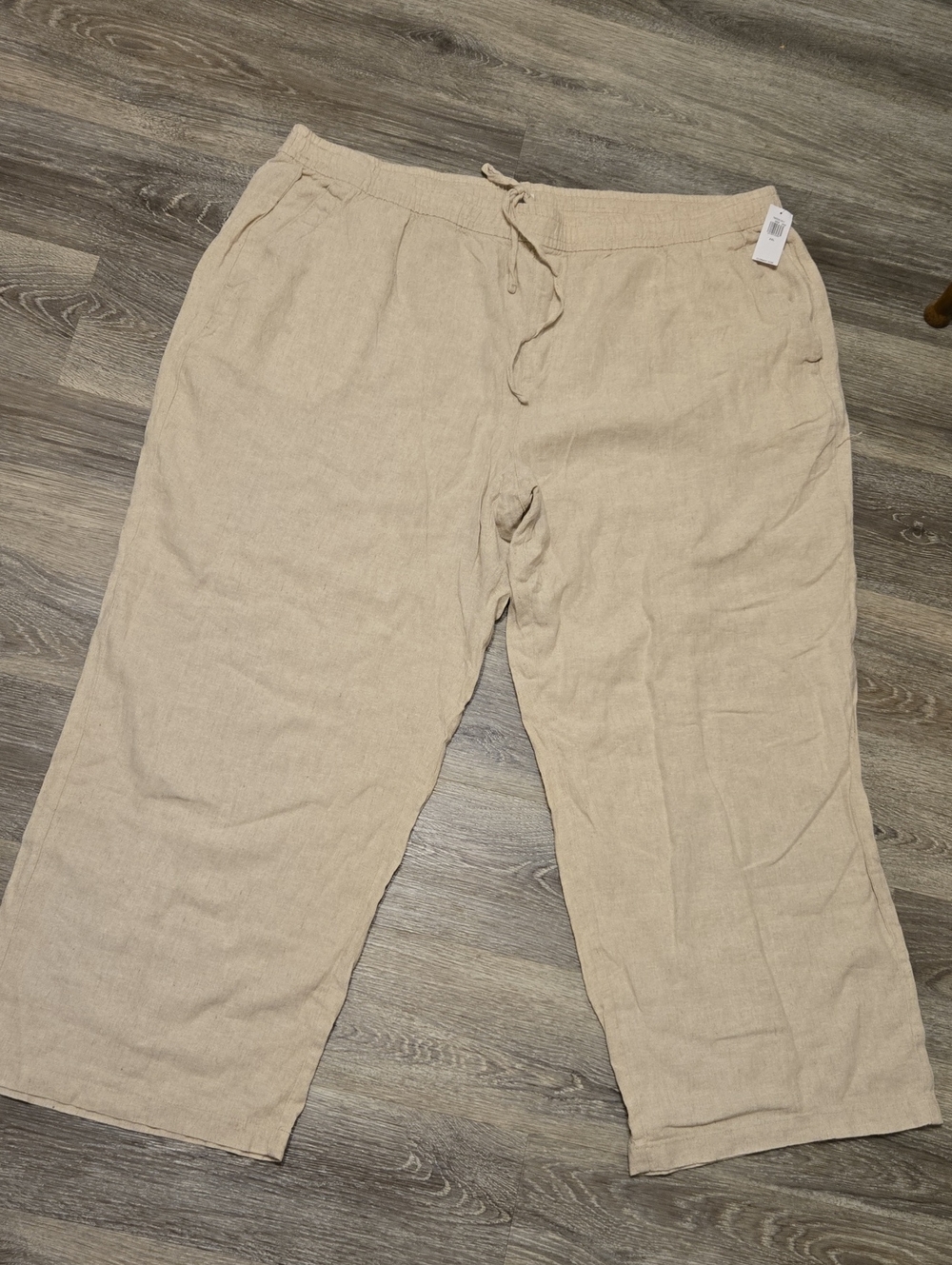 NWT Old Navy Linen Blend Wide Leg Flowy Pants XXL